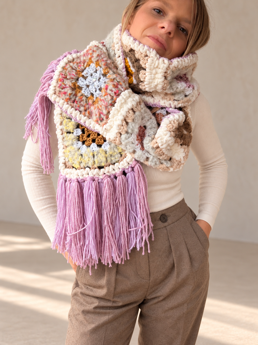 Écharpe Lilas